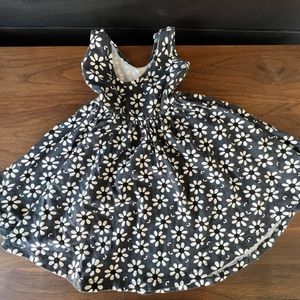 Alice + Ames - Girl’s Flower Dress - Black - 3T
